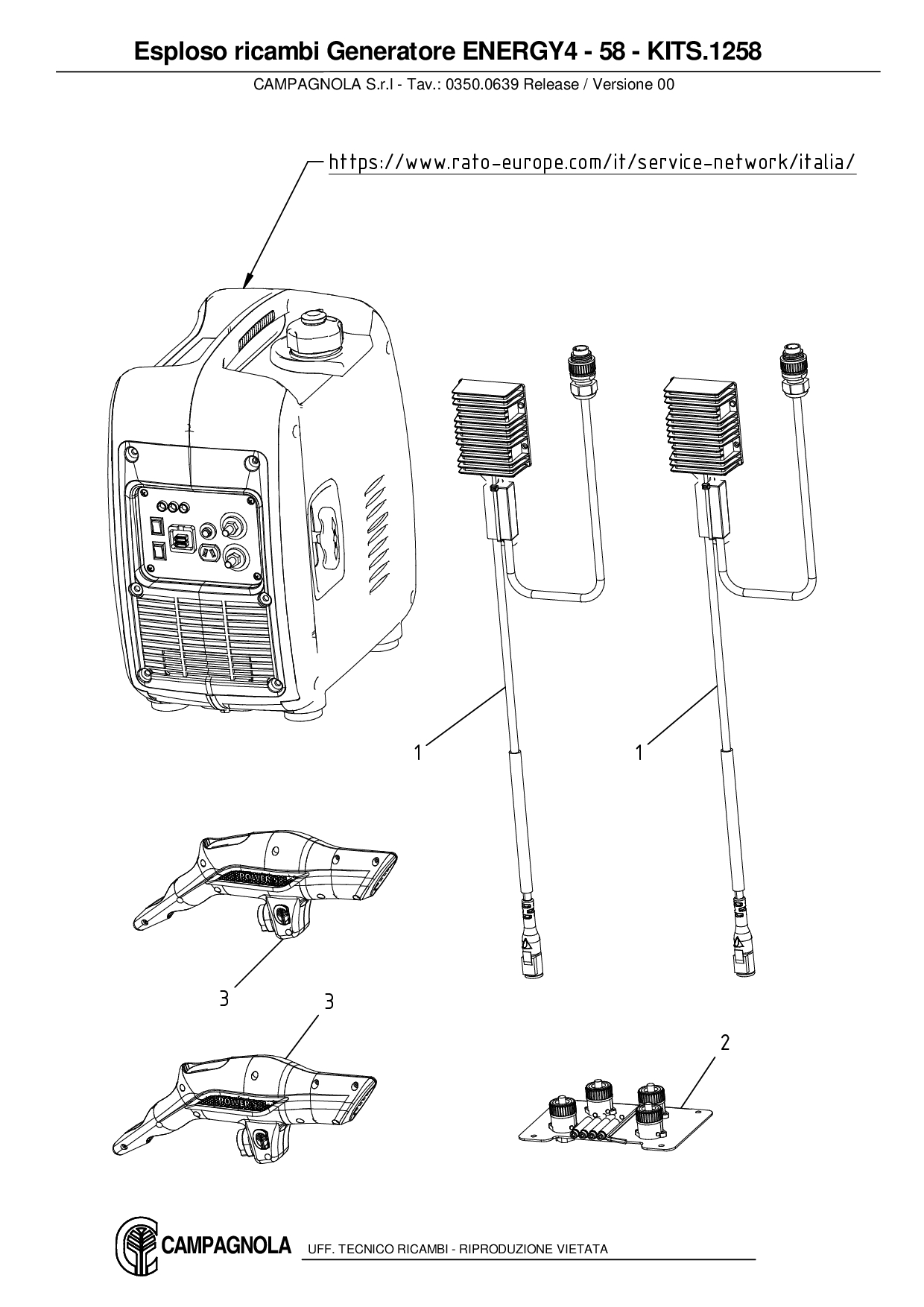 KITS.1258_Esploso ricambi Generatore ENERGY4 – 58